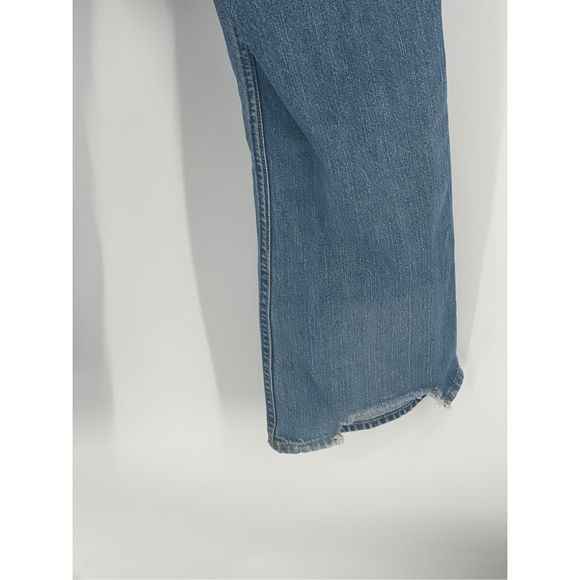 American Eagle Outfitters Jeans Men 30 x 29 Bootcut Distressed Blue Y2K‎ - Picture 13 of 14